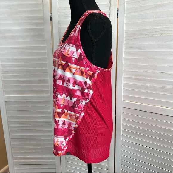 Saucony Running Jogging Mesh Singlet Tank Medium - Picture 11 of 12